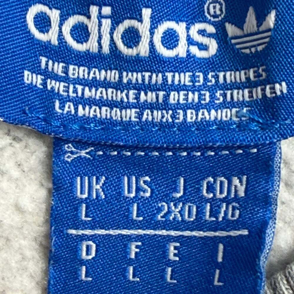 Adidas Originals All-Over Trefoil Print Crewneck Sweatshirt - Picture 3 of 6